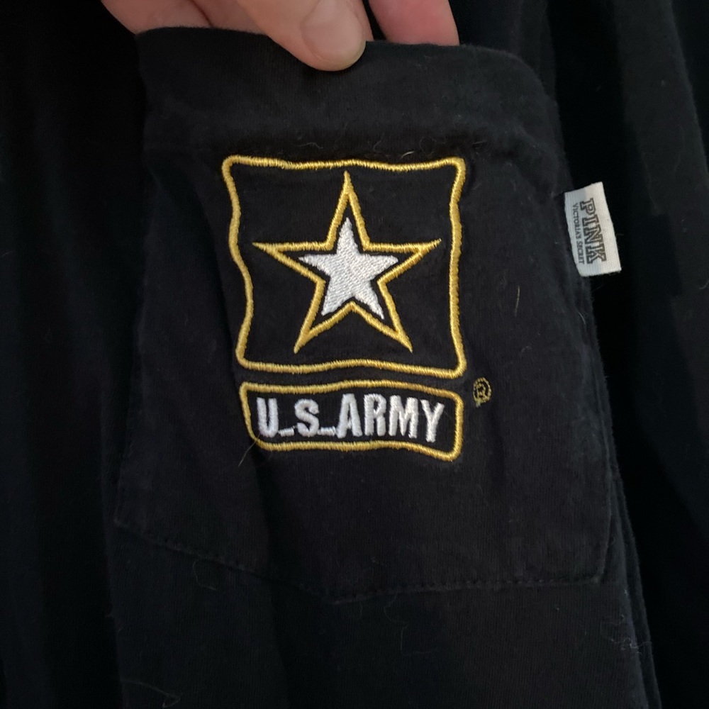 RARE Victoria’s Secret PINK U.S. Army Long Sleeve